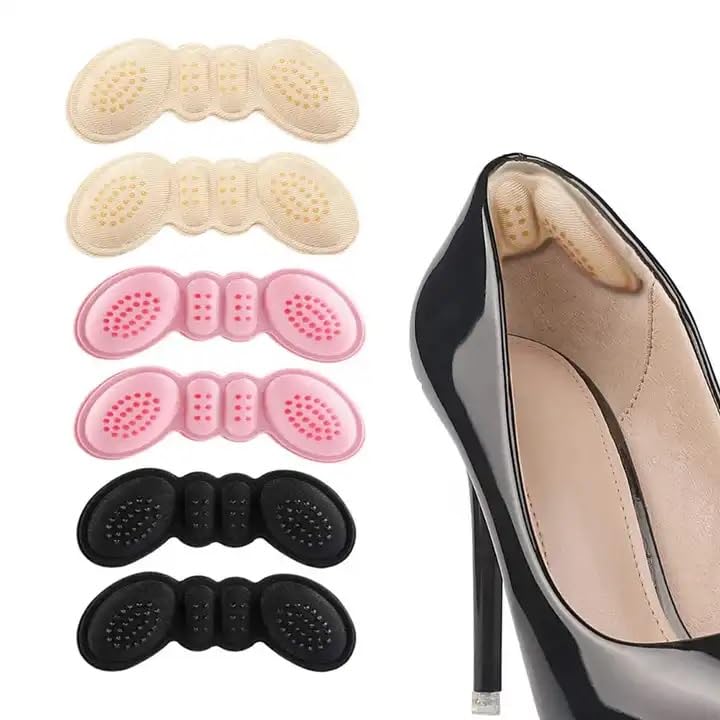 Self-Adhesive Anti-Slip Heel Cushion Inserts & Grip Protectors